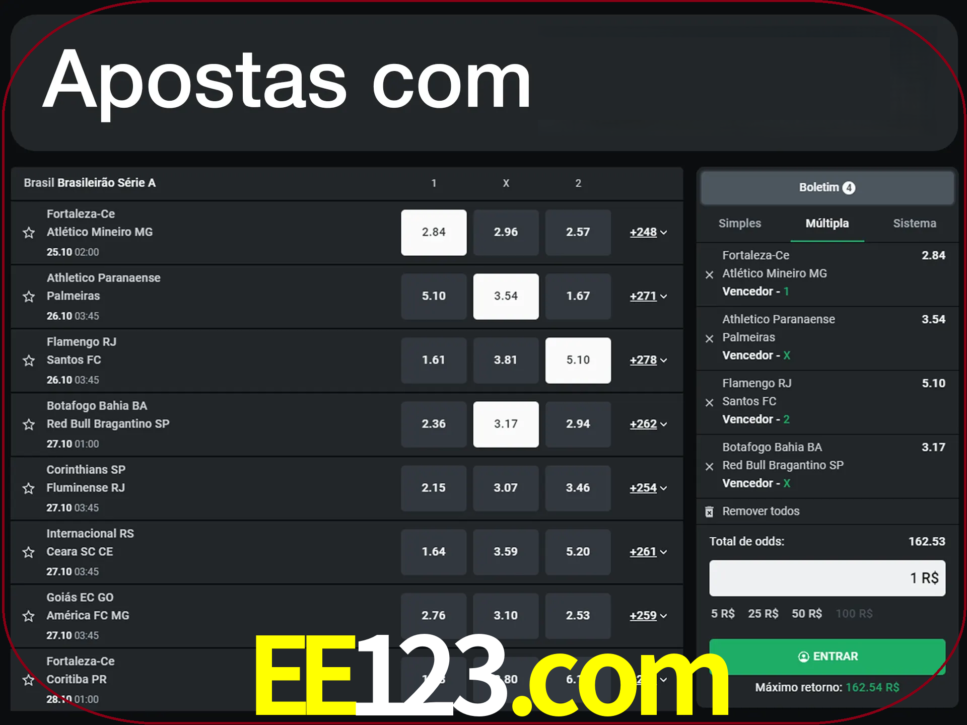 Aposte em vários diciplines com LeonBet.