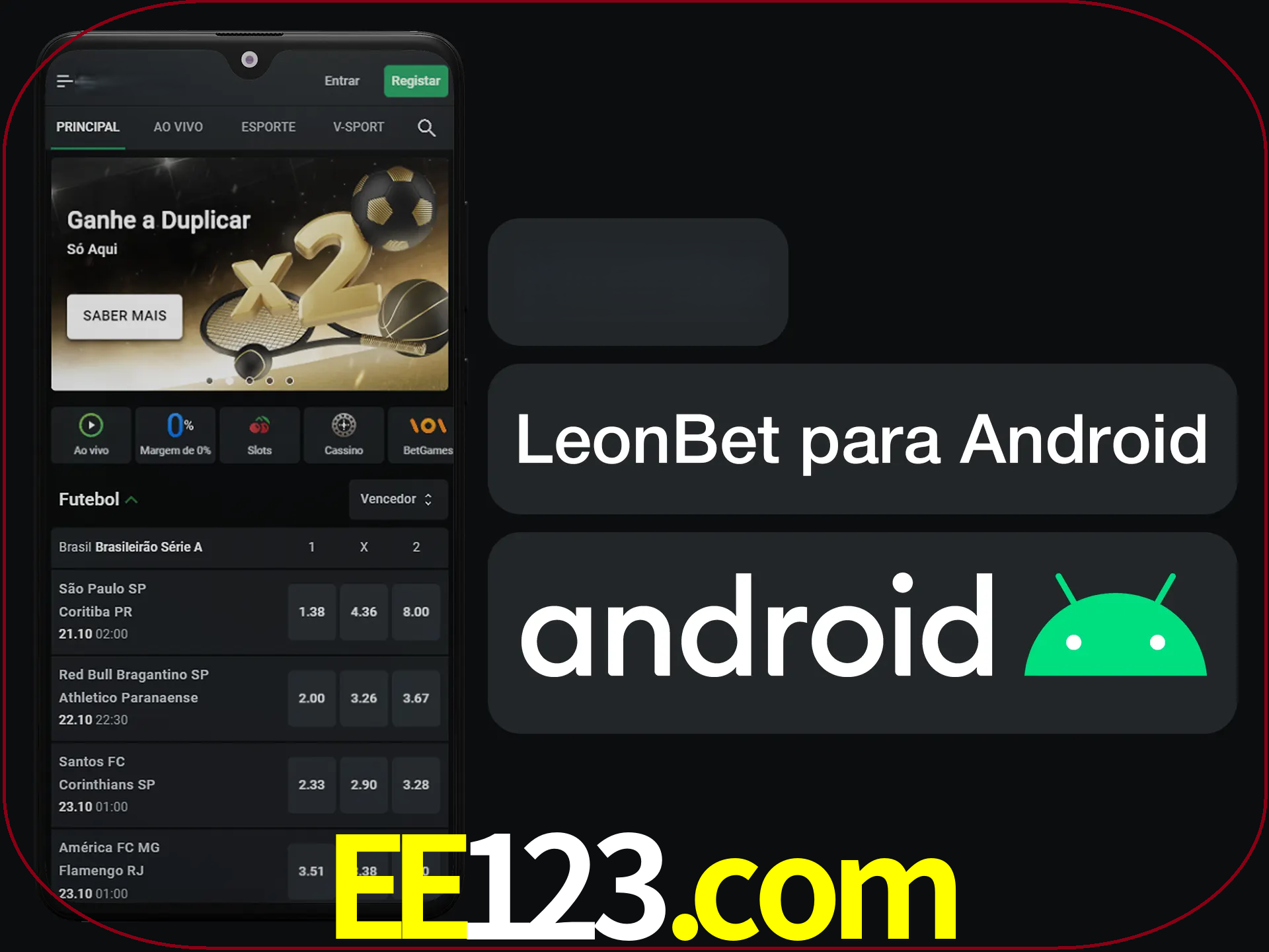 Adquira sua versão poket de LeonBet.